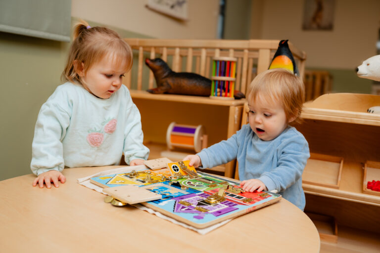 Children Developing Fine Motor Skills Through Play